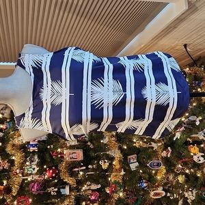 EUC LAND'S END Women's sz 16 DD swimsuit Top w/built in bra